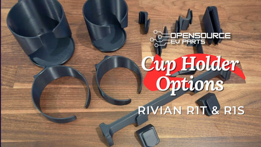 NEW VIDEO - Rivian Cup Holder Options
