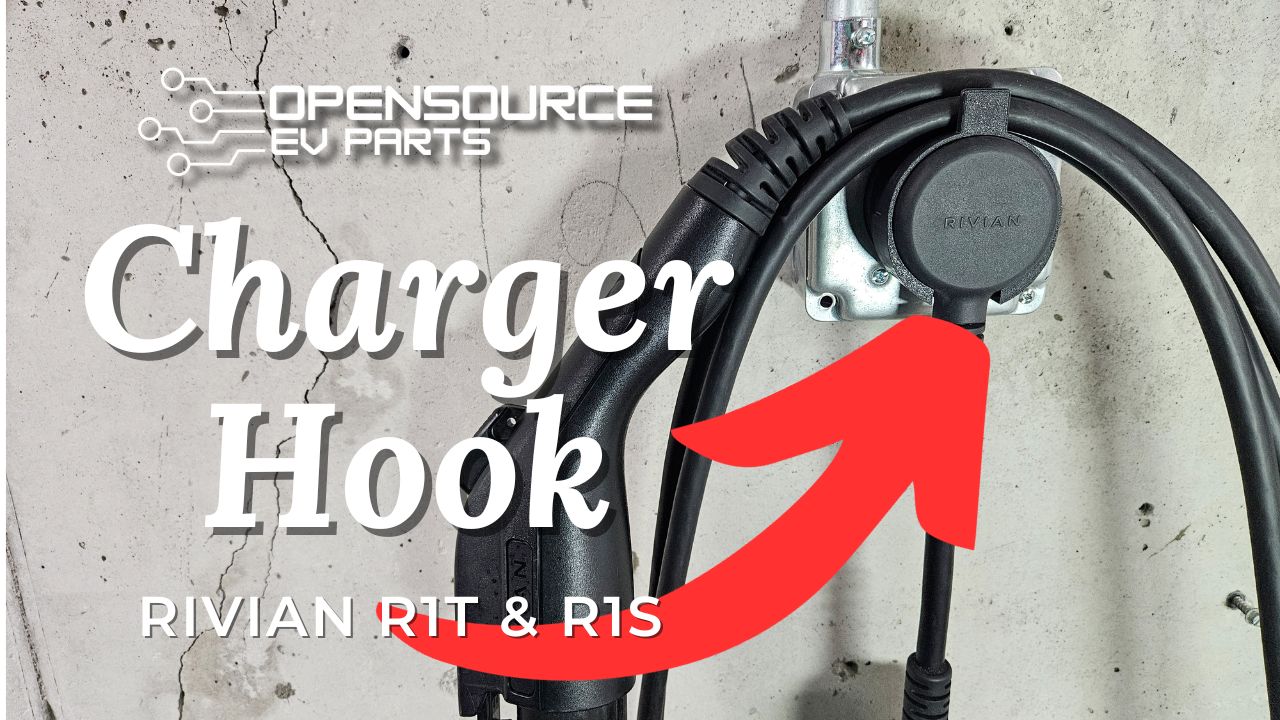Charger Hook Spring New Video - Rivian OEM Charger Hook – OpenSource EV Parts