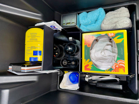 NACS and L2 Adapter Storage Plate - Silverado EV & Sierra EV