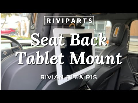 Seat Back Tablet Mount